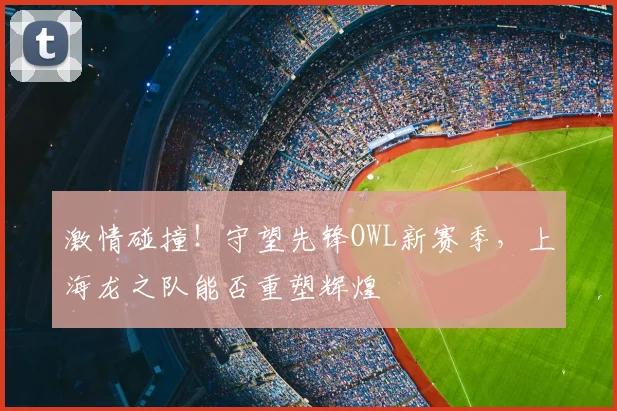 激情碰撞!守望先锋OWL新赛季,上海龙之队能否重塑辉煌